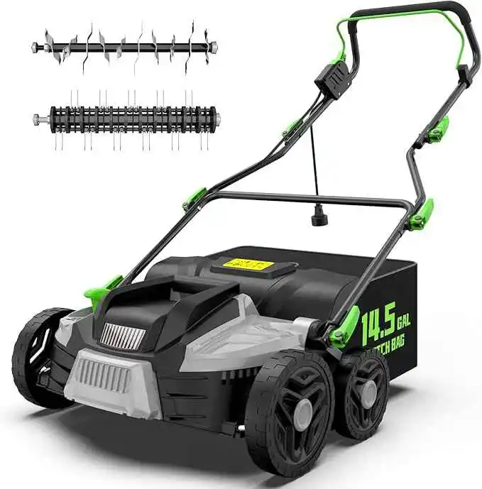 Electric Dethatcher and Scarifier lawn mower