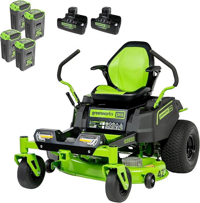 Greenworks 60V Electric Riding Mower on reddit
