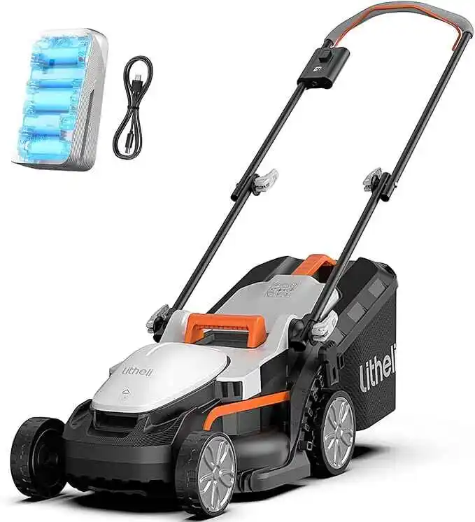 Litheli lightweight Cordless Lawn Mower