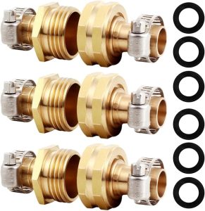 Solid Brass Garden Hose Repair Kit